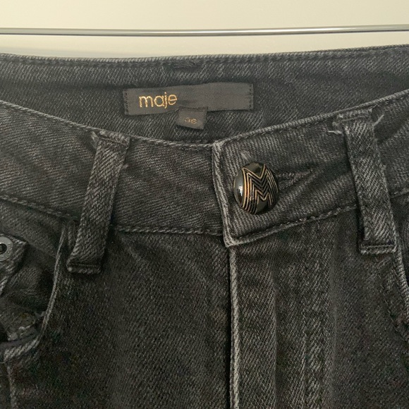 Maje Black Jeans - Picture 2 of 3